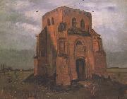 Vincent Van Gogh The Old Cemetery Tower at Nuenen (nn04) Sweden oil painting reproduction